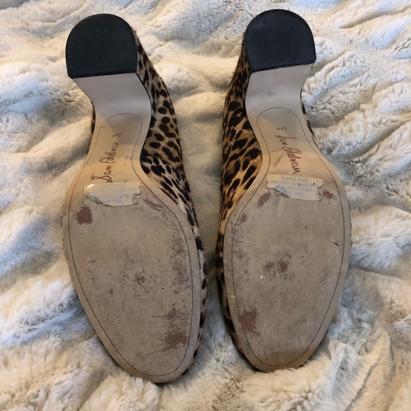 Sam Edelman leopard print calf hair heels - Picture 8 of 8